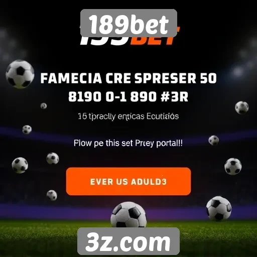 Apostas esportivas no site 189bet em destaque